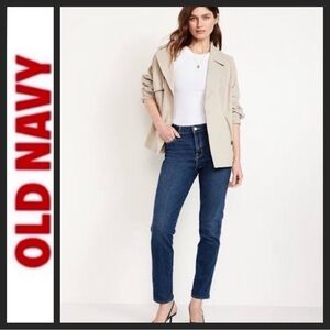 NWT Old Navy High Rise Vintage Slim Dark Blue Jeans